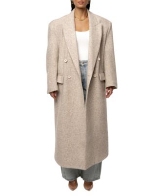 Women's Oversize Double-Breasted Coat