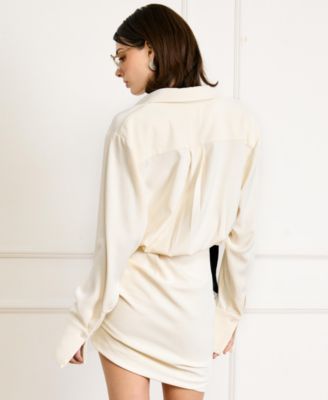 Women's Adelaide Collared Shirt Dress