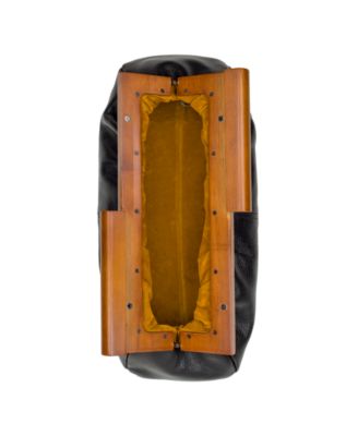 Appoline Wooden Frame Large Crossbody Bag