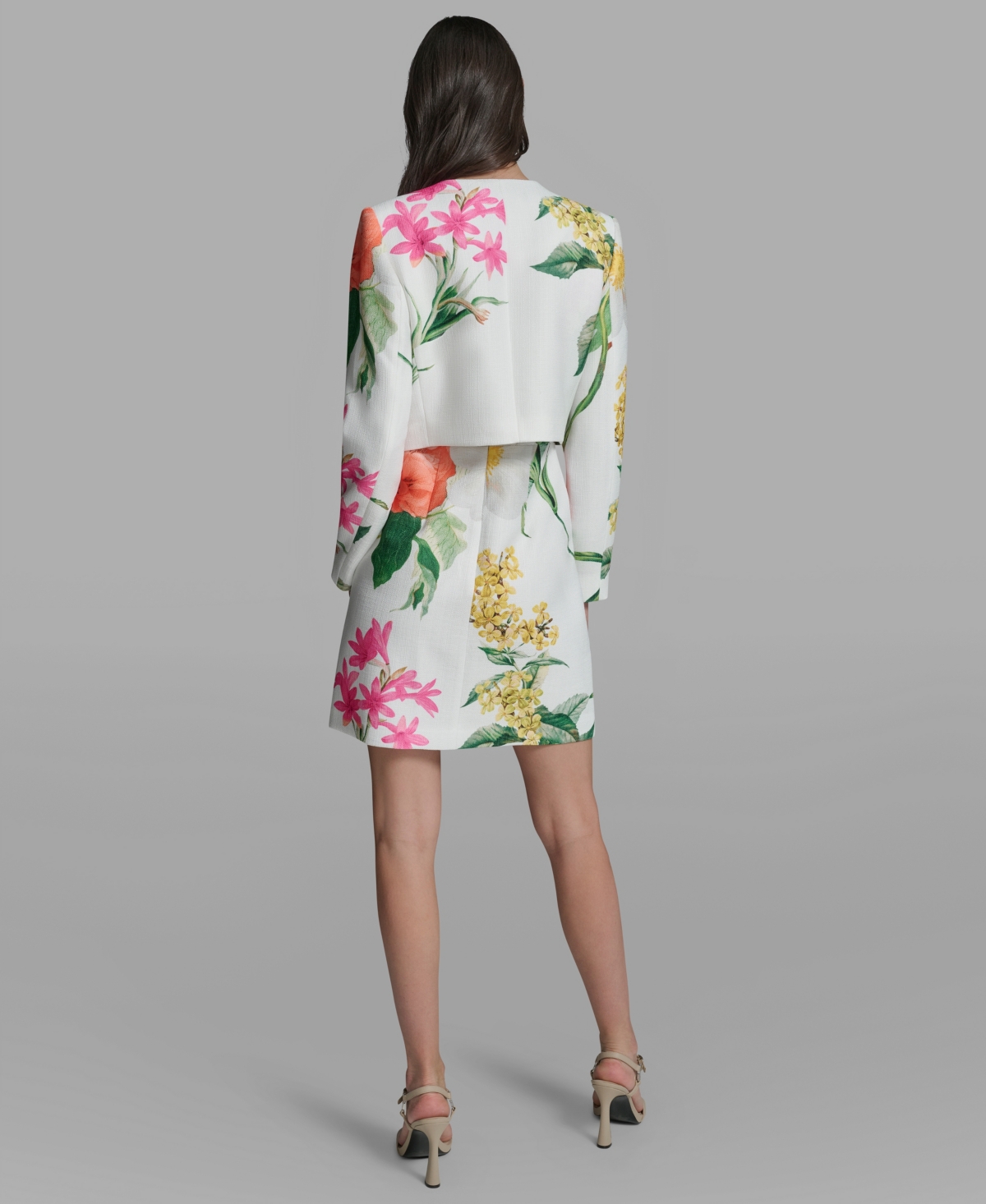 Karl Lagerfeld Paris Women's Spring Tweed Bolero Jacket