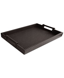 Woven Leather Tray