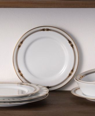 Empire Gold-Tone Salad Plates, Set of 4