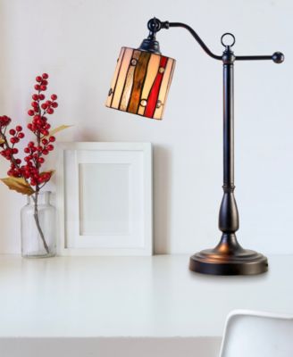Dale Fiffany El Anza 24" Handmade Tiffany Desk Lamp