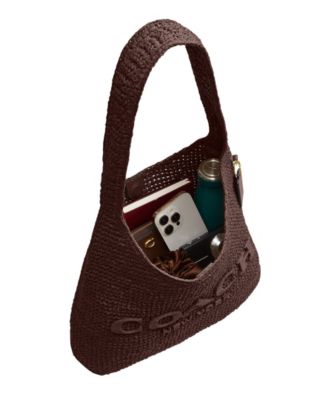 Brooklyn Large Straw Shoulder Bag 34