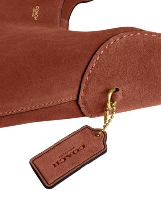 Brooklyn Medium Suede Shoulder Bag 28