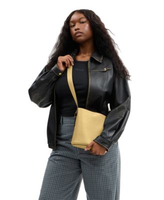 Bleecker Small Leather Bucket Bag 21
