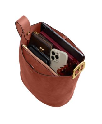 Bleecker Medium Suede Bucket Bag