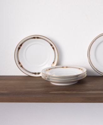 Empire Gold-Tone Saucers, Set of 4