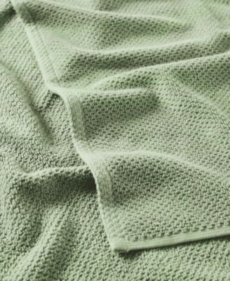 Cotton Textured 4-Piece Bath Towel Set