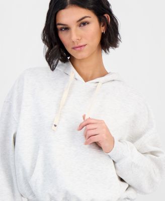 Women's Heart Embroidery Hooded Sweatshirt