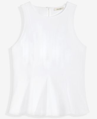 Women's Sleeveless Princess Seam Ponte Top