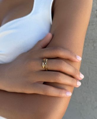 Gold Snake Wrap Ring