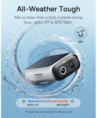 S1 Lite Solar Wireless Outdoor Smart Camera: 2K QHD, Color Night Vision, Lifetime No-Monthly-Fee Home Security Upgrade