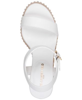 Women's Calzona Round Toe Wedge Sandals