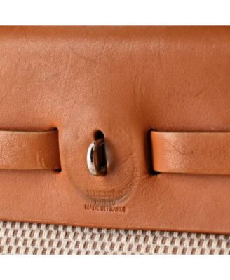 31 Herbag Zip Criss Viking Toile and Leather