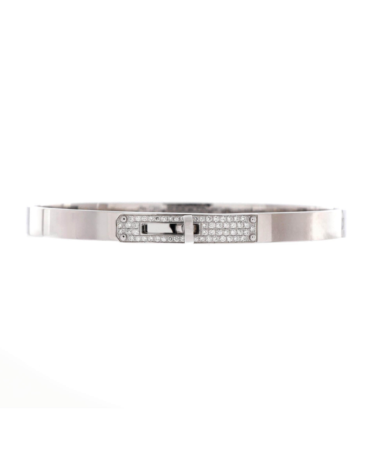 Pre-Owned HERMES Kelly Bracelet - 18k white gold