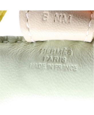 Pre-Owned HERMES PM GriGri Rodeo Bag Charm Leather