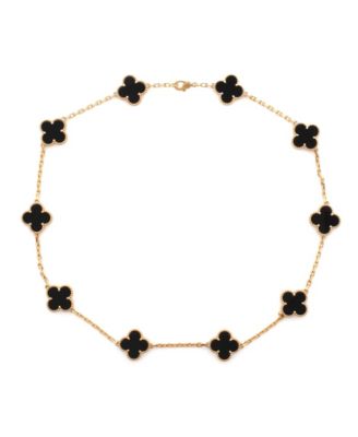 Vintage Alhambra 10 Motifs Necklace