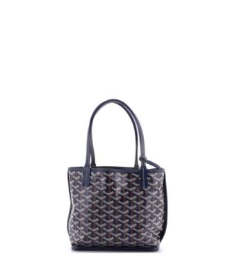 Mini Anjou Reversible Tote Coated Canvas