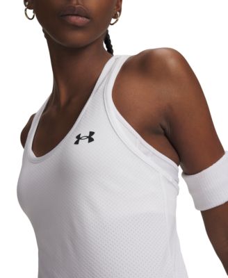 Women's Pull-On Sleeveless Racer Mesh Tank Top