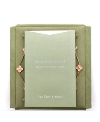 Vintage Alhambra 10 Motifs Necklace