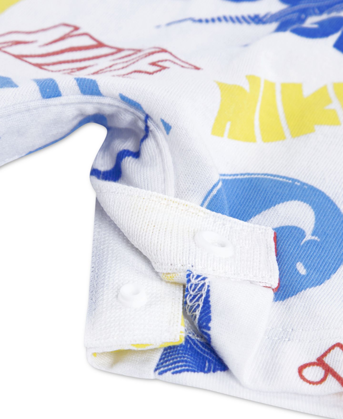 Комбинезон Nike Short-Sleeve Romper для мальчиков-малышей, цвет: Белый — фото 4