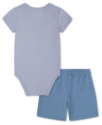 Baby Boys' Short-Sleeve Bodysuit and Shorts, 2-Piece Set