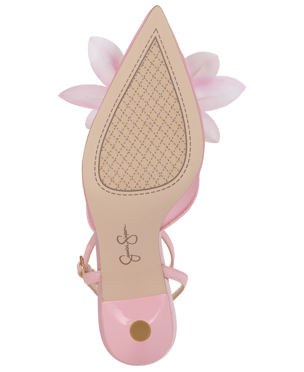 Jessica Simpson Women's Vilyria Orchid Embellished Mid-Heel Pumps