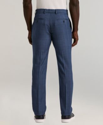 Men's Slim-Fit Gripper Waist Dress Pants