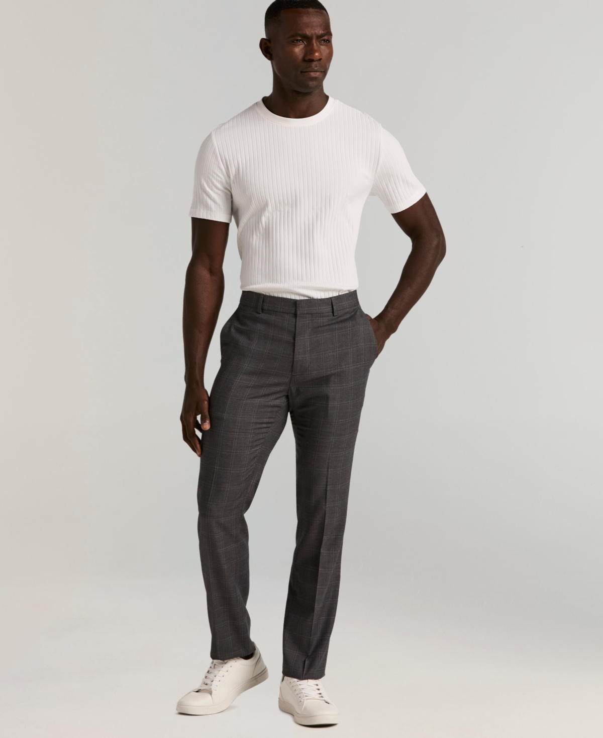 Perry Ellis Portfolio Men's Slim-Fit Dress Pants