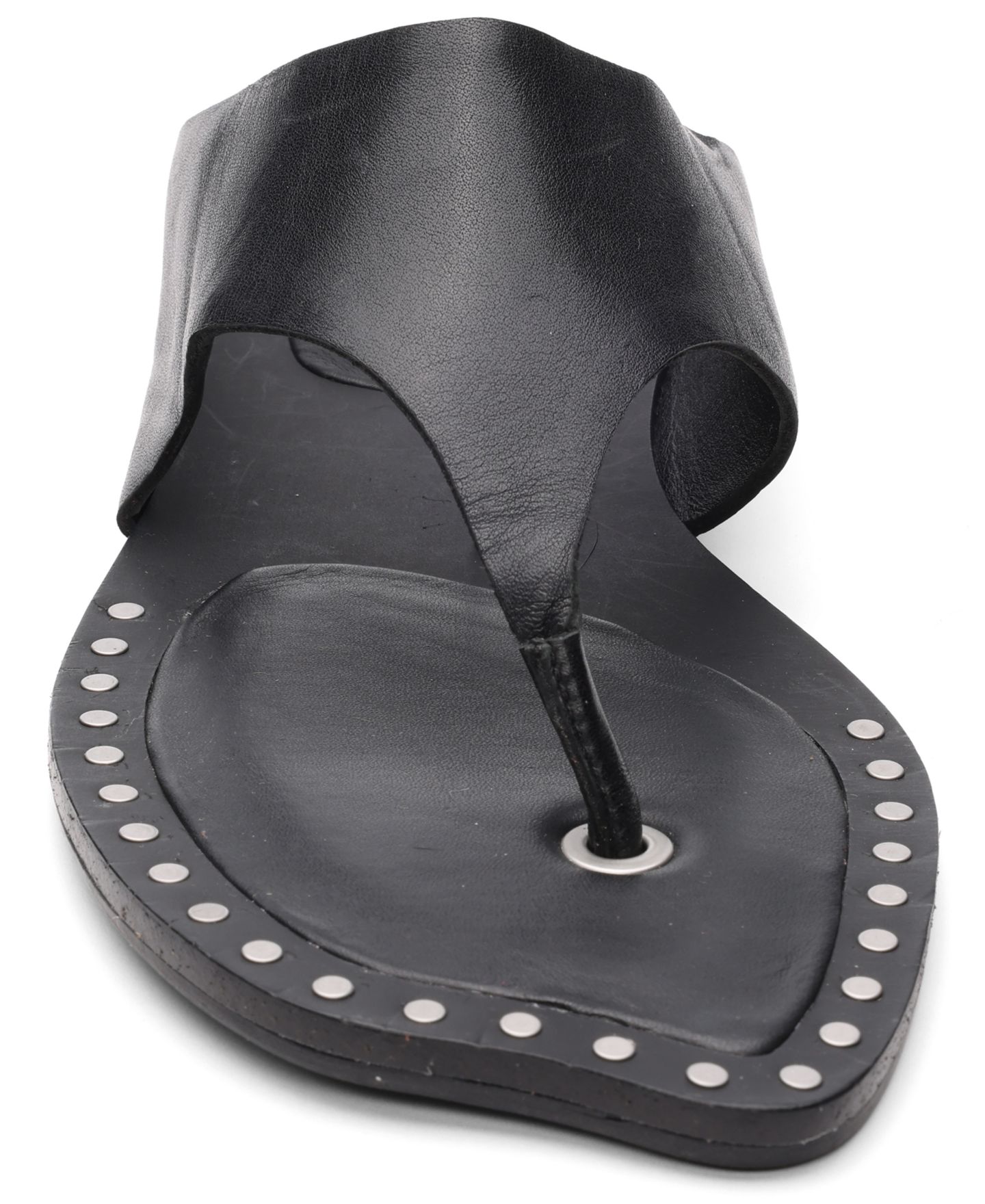 Женские сандалии Ash Genius Slip-On Flat, цвет: Чёрный кожаный — фото 6