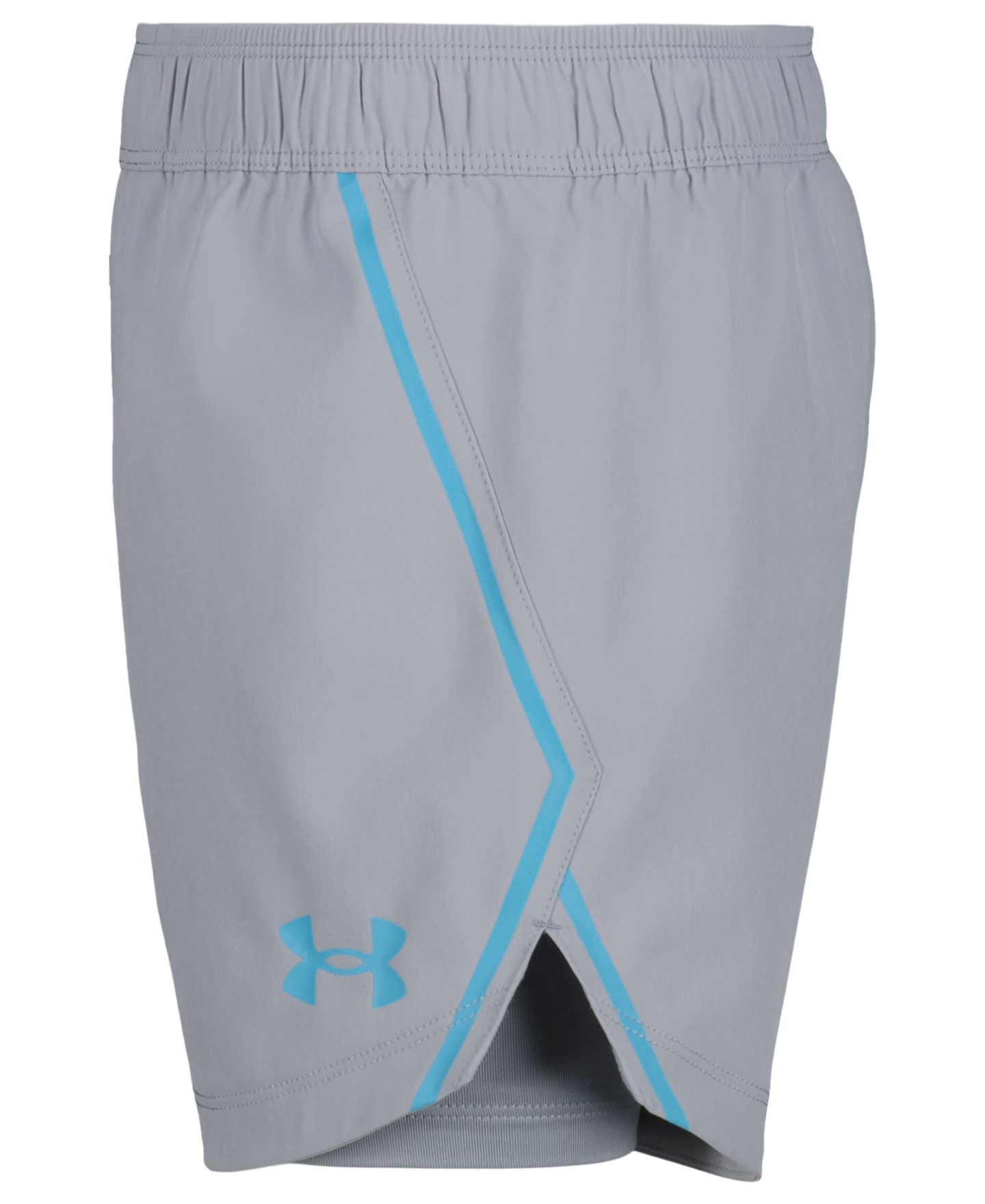 Шорты Under Armour Reflect Logo Shorts для мальчиков, цвет: Серый — фото 4