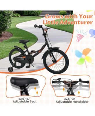 Kids Bike Sport Bicycle with Removable Training Wheels