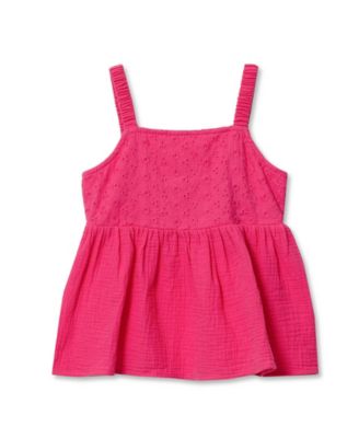 Girls Woven Tank Top