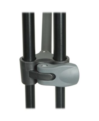 3-Section Aluminum Telescopic Twin Leg Video Tripod with Mid-Level Spreader