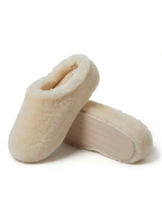 Women's Maryboro Genuine Shearling Platform Fuzzy Clog Slipper