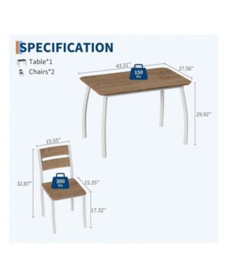 Kitchen Table Dining Table Set For 4 5 Piece Metal Frame Kitchen Table And Chair Set for Dining Room