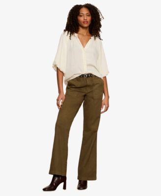 Women's Plenty of Love Bubble Blouse Top