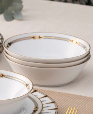 Empire Gold-Tone Soup Bowls, Set of 4