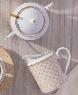 Trocadero Gold-Tone Sugar and Creamer, Set of 2