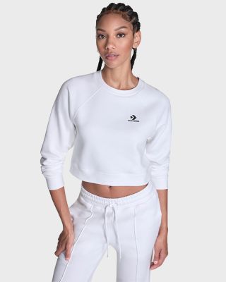 Women's Star Chevron Cropped Crewneck