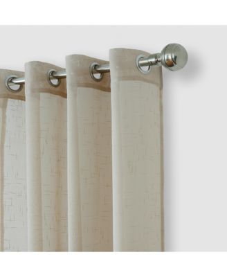 Carmen Sheer Extra Wide Indoor/Outdoor Sheer Window Curtain