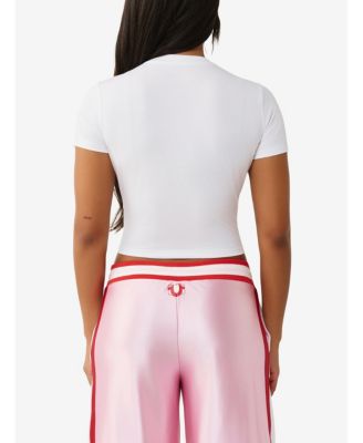 Women's Crystal Slogan Baby T-Shirt