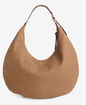 Joenii Extra-Large Straw Hobo Bag