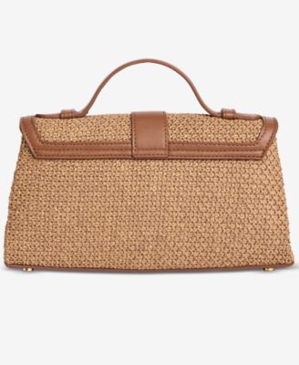 Kristt Straw Small Satchel Bag