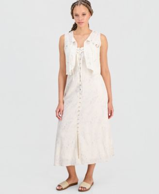 Juniors' Festival Lacey Fly Away Cotton Top