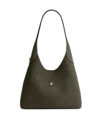 Brooklyn Medium Suede Shoulder Bag 28