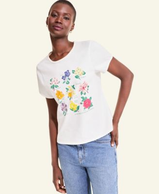 Flower Show Women's Short-Sleeve State Flowers T-Shirt