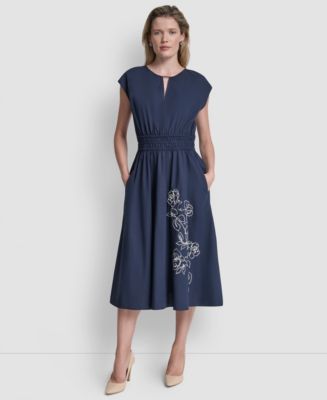 midi house dresses for women Hyacinth House Black Lace Pierpont Midi Dress Black Lace / XXS