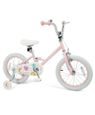 Kids Bike Adjustable for 3-8 Years Old Children - Stars & Moon